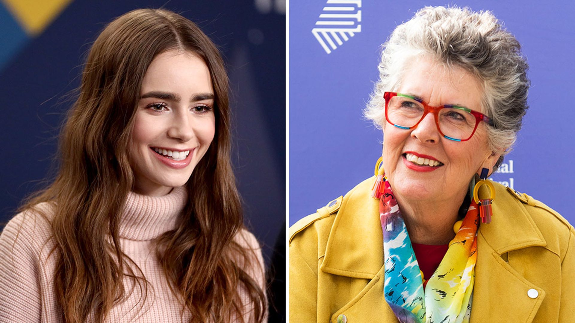 Lily Collins Looks Unrecognisable As She Transforms Into Bake Off Star ...