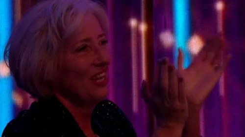 Emma Thompson gives standing ovation at Strictly - but not for husband Greg Wise