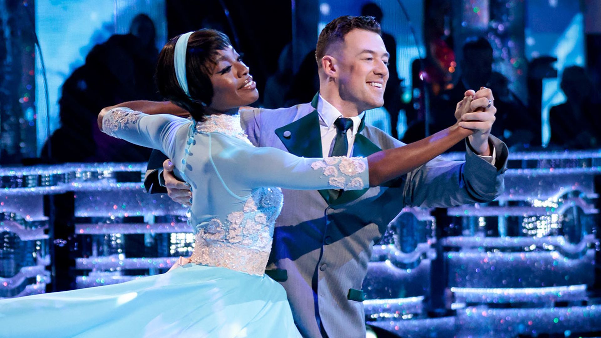 AJ Odudu and Strictly pro Kai Widdrington send fans wild after hitting