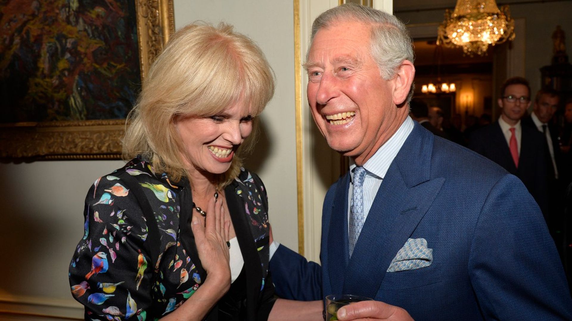 Joanna Lumley reveals whether close friend Prince Charles watches The