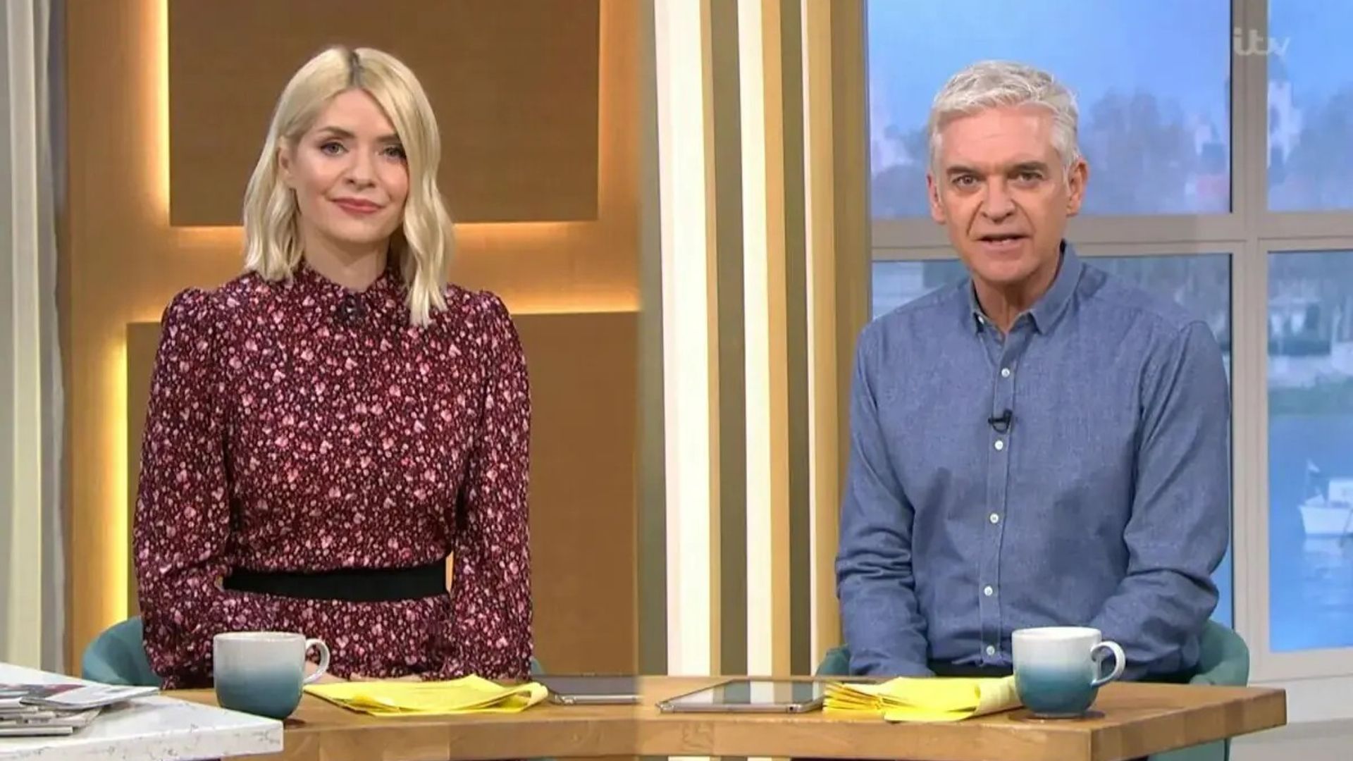 Phillip Schofield And Holly Willoughby Reference Piers Morgans Gmb Walk Out And Fans Are 