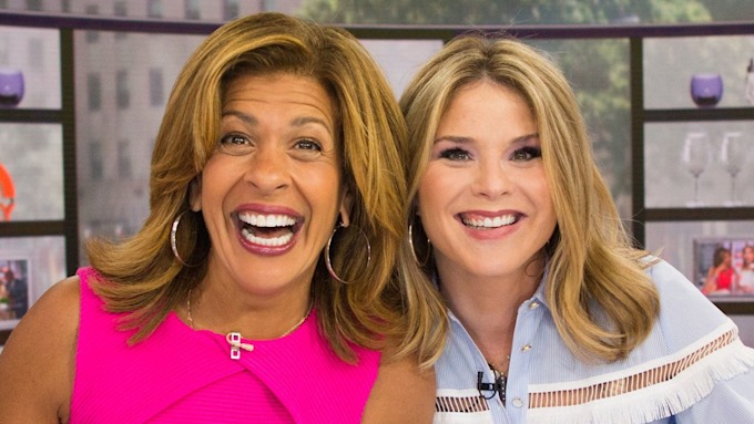 Hoda Kotb and Jenna Bush Hager leaving Today show studios for exciting ...