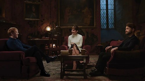 Tom Felton reacts to emotional Harry Potter Reunion Special 