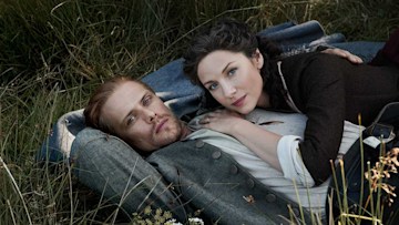 Outlander's Sam Heughan and Caitriona Balfe's spark sizzles off the screen in unearthed clip of first-ever chemistry read
