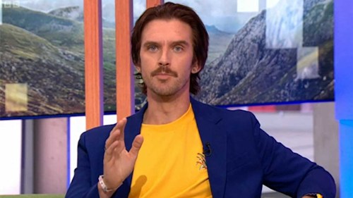 Dan Stevens receives gasps from studio after bold comment on The One Show