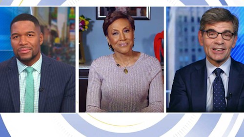 Michael Strahan makes hilarious remark about co-star George Stephanopoulos