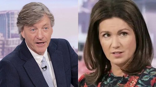 GMB's Susanna Reid disapproves as Richard Madeley makes cheeky comment