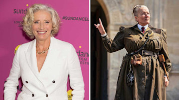 Emma Thompson transforms into Miss Trunchbull for Matilda the Musical - and you will not recognise her!
