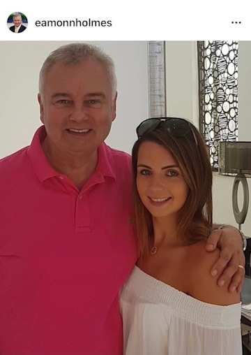 Eamonn Holmes with daughter