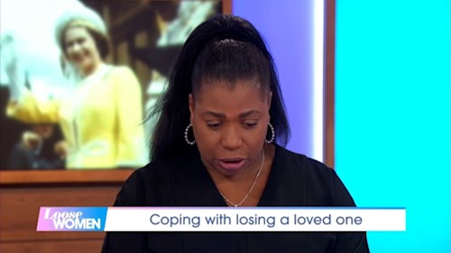 Loose Women's Brenda Edwards in tears sharing heartbreaking letter from King Charles about late son