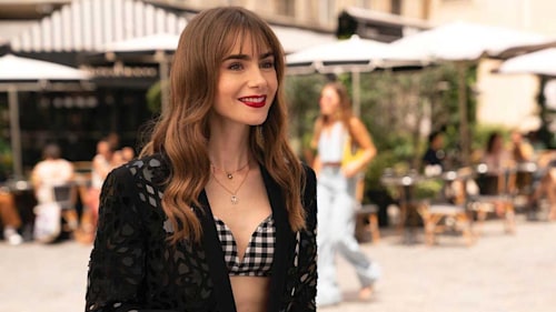 Emily in Paris star Lily Collins unveils dramatic hair transformation for season three