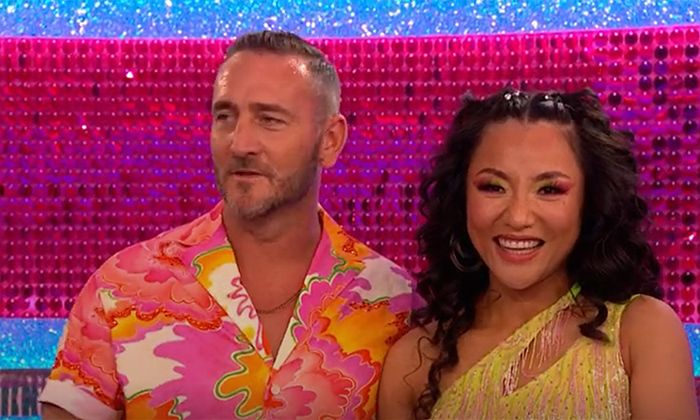 WATCH: Strictly's Nancy Xu apologises to Will Mellor following routine
