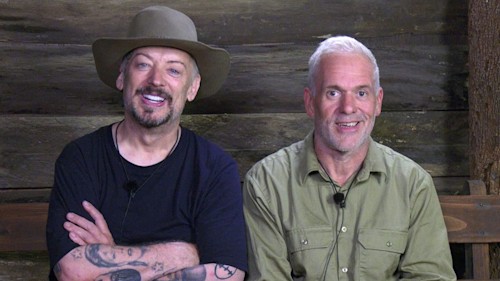 I'm A Celeb's Boy George upsets Chris Moyles in tense moment