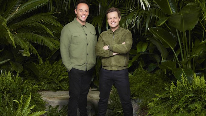 ant and dec pose for official im a celebrity portraits