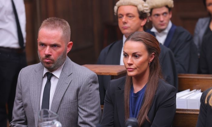 Vardy V Rooney: A Courtroom Drama first look sees Rebekah Vardy on the stand