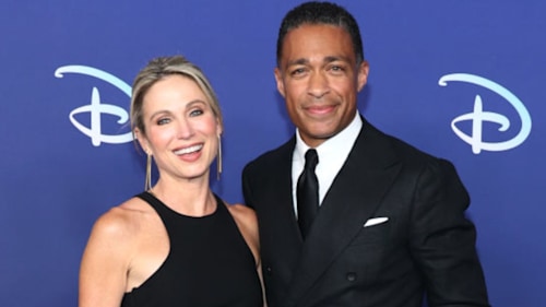 Amy Robach and T.J. Holmes put on united front on GMA after relationship reveal
