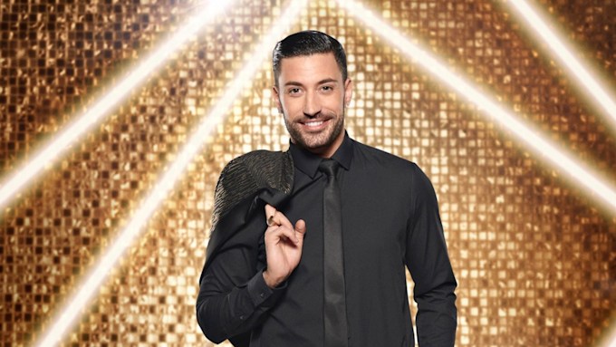 Giovanni Pernice in black suit 
