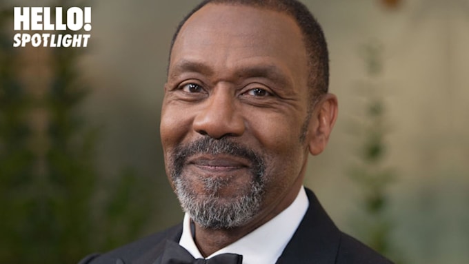 Sir Lenny Henry in a tuxedo smiling, close-up photo. 