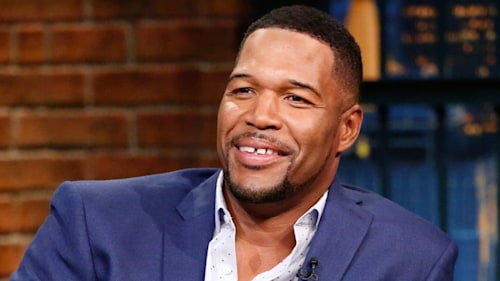 Watch Michael Strahan get called out by cheeky GMA co-stars