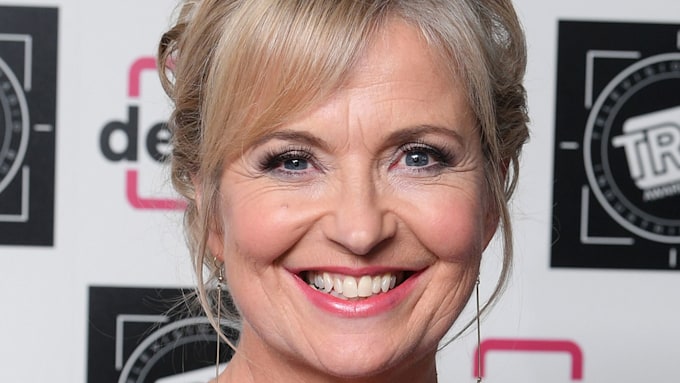 Close up of Carol Kirkwood smiling.