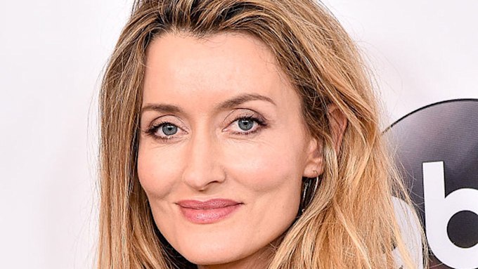 Close up of Natascha McElhone smiling. 