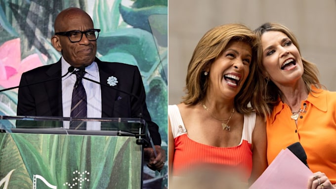 al roker and hoda kotb and savannah guthrie