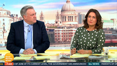 GMB's Ed Balls forced to apologise after swearing live on-air