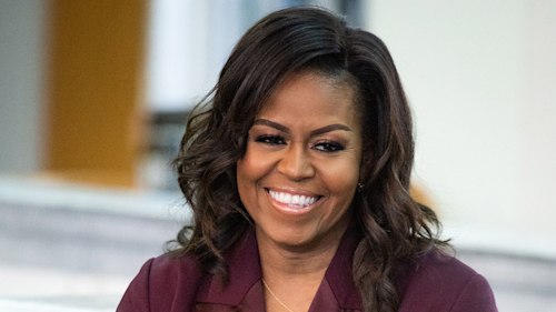 Michelle Obama shares makeup-free photo with beautiful natural hair
