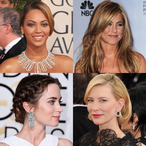 The best ever hairstyles at the Golden Globes | HELLO!
