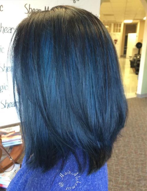 Denim hair: the trend that's sweeping the world of beauty | HELLO!