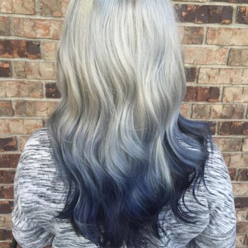Denim hair: the trend that's sweeping the world of beauty | HELLO! Denim hair: the trend that's sweeping the world of beauty | HELLO!
