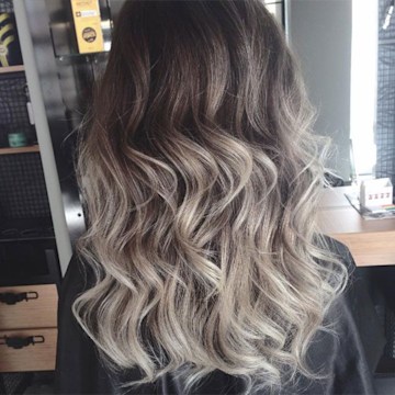 Grey ombré hair is going to be your new beauty obsession | HELLO!