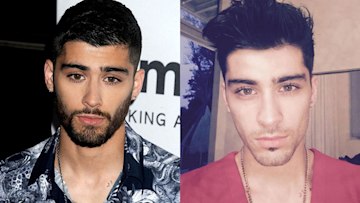 zayn malik sideburns