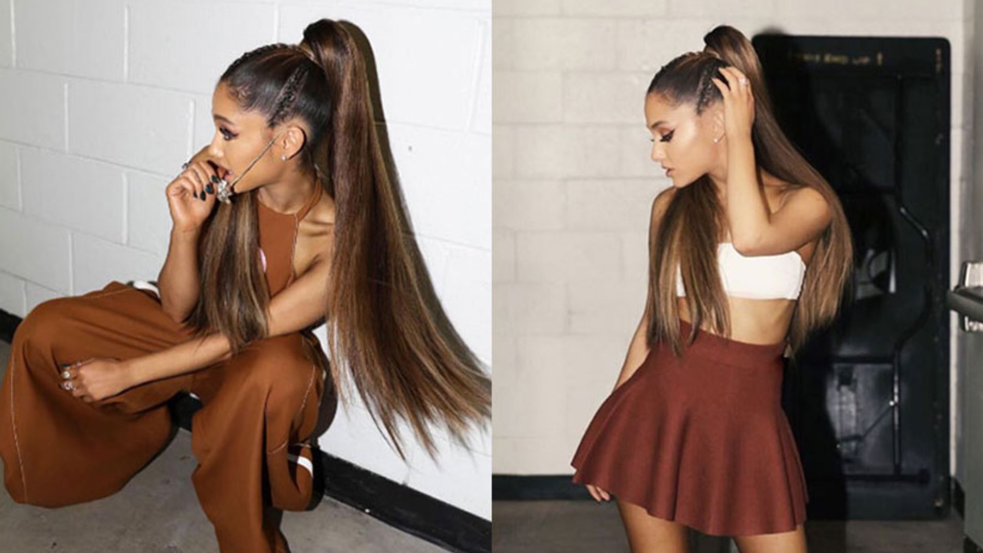 ariana grande without extensions