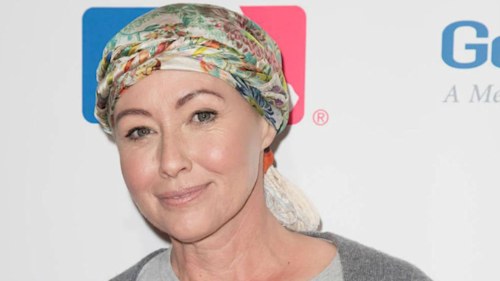 Take a look at Shannen Doherty's stunning new 'Parisian' inspired hairstyle