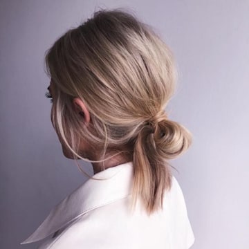 How to recreate Mollie King's cool-girl bun hairstyle, according to her  hairdresser | HELLO!