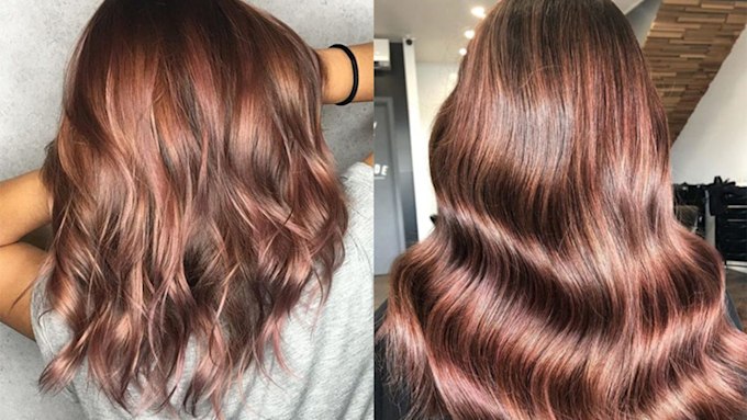 Rose brown hair trend ideas for brunettes this spring | HELLO!