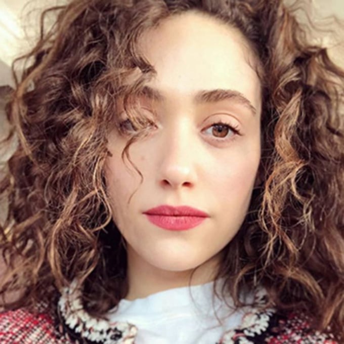 Celebrities with curly hair including Emmy Rossum, Rochelle Humes & Rihanna  | HELLO!
