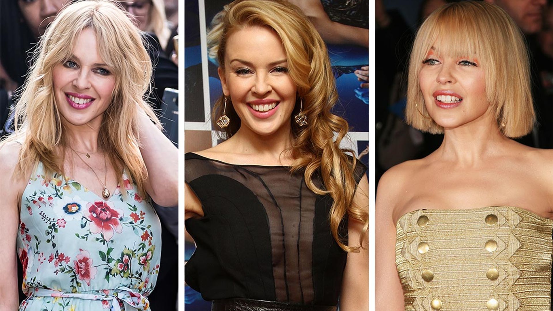 Kylie Minogue's best hairstyles over the years: From long to short, blonde to brunette! | HELLO! Kylie Minogue's best hairstyles over the years: From long to short, blonde to brunette! | HELLO!