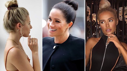 From Mollie King to Molly-Mae & even Meghan Markle - why the bun is the ultimate hairstyle for summer 