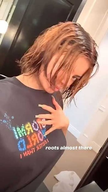 Kylie Jenner reveals what her hair really looks like in pre-transformation video | HELLO! Kylie Jenner reveals what her hair really looks like in pre-transformation video | HELLO!
