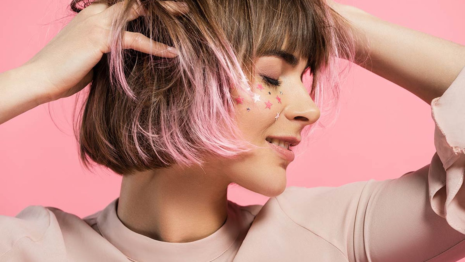 The best temporary hair colours to use at home: Pink semi-permanent, plus  lilac and blue | HELLO!
