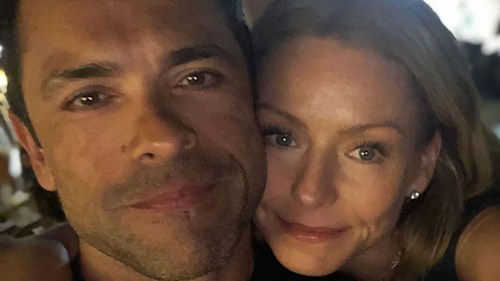 Kelly Ripa's cute bob is a hit with fans in sweet snap with husband Mark Consuelos