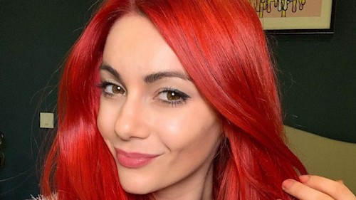 Dianne Buswell looks unrecognisable with jet black hair