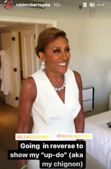 Gma S Robin Roberts Unveils Hair Transformation During Big Career Moment And She Looks So