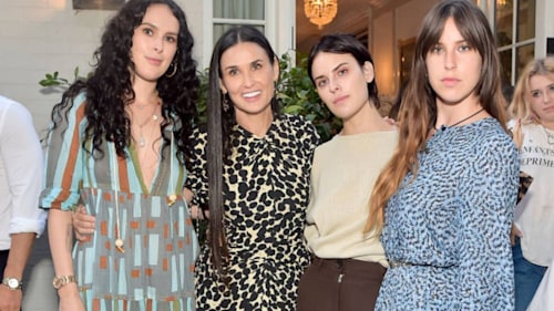 Rumer Willis' new look gets thumbs up from famous family