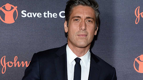 David Muir causes a stir with natural curly hair in heartwarming photo