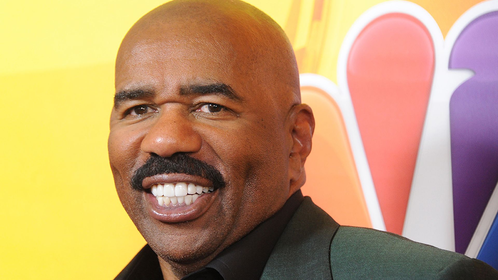 Steve Harvey looks unrecognizable without his mustache – and fans are  divided | HELLO!
