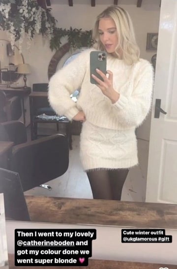 helen flanagan super blonde