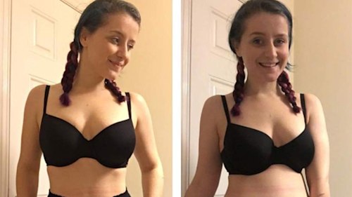 This woman used a pair of tights to share an empowering message about body image